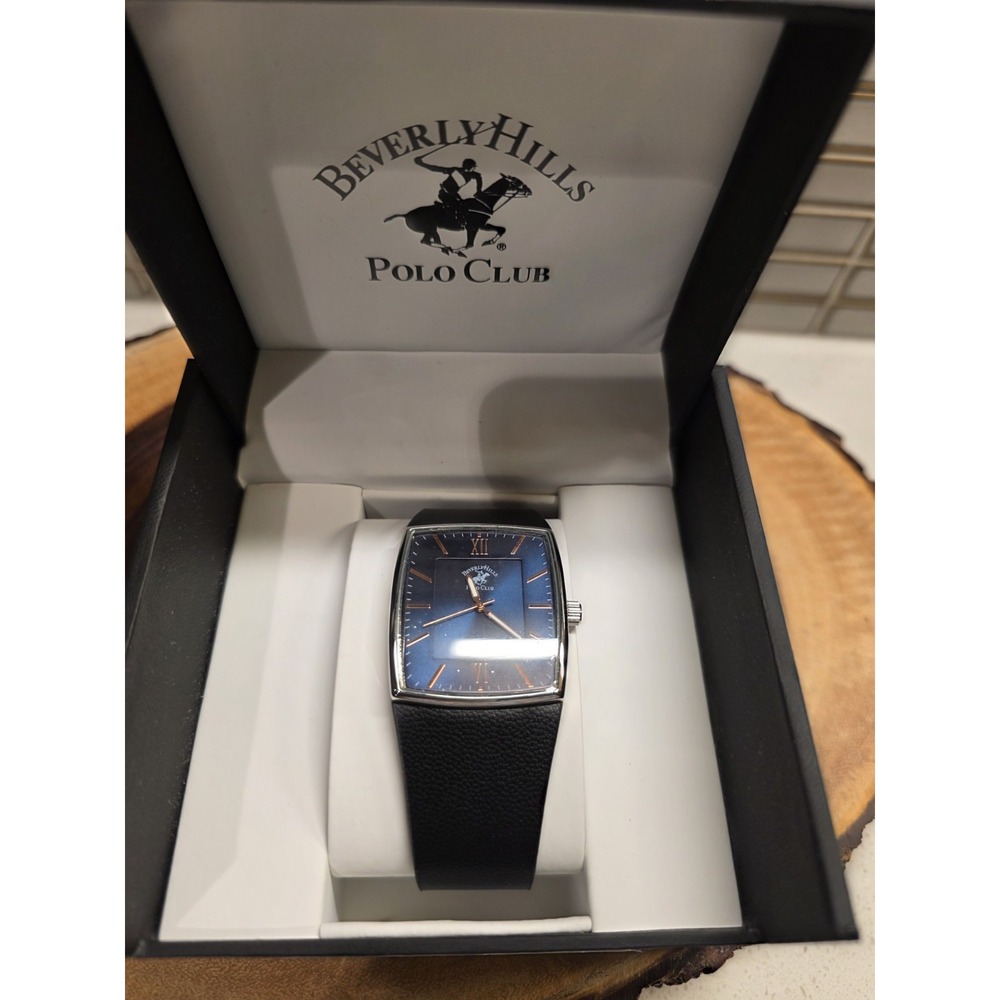 Beverly Hills Polo Club Men's Designer Watch Quarts Movement Brand New Sealed